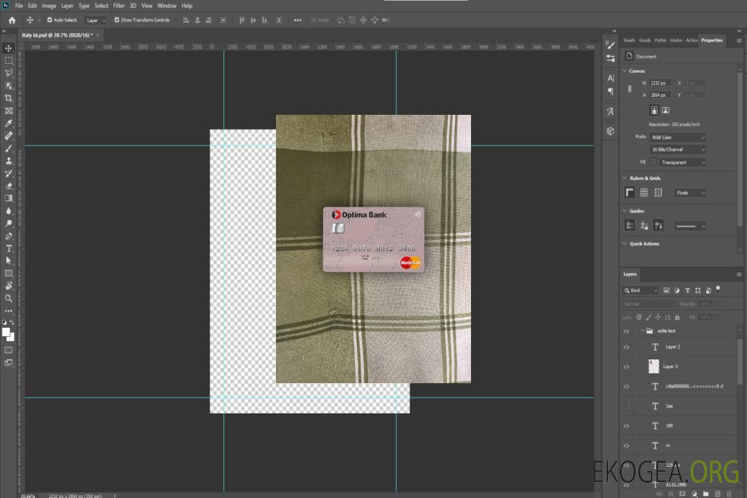 Kirghizistan Optima Bank mastercard photolook recto template Kirghizistan Optima Bank mastercard photolook recto template